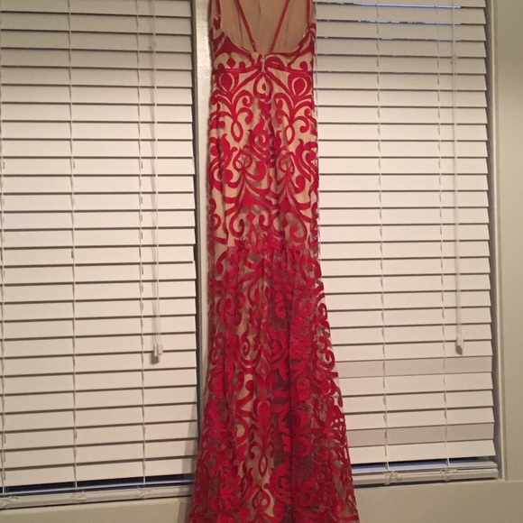 B Darlin Red Formal Dress - Picture 2 of 2